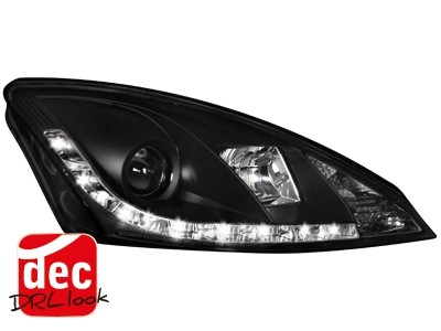 Faros Ford Focus 98-01 Los ojos del Diablo Dayline 2 negro