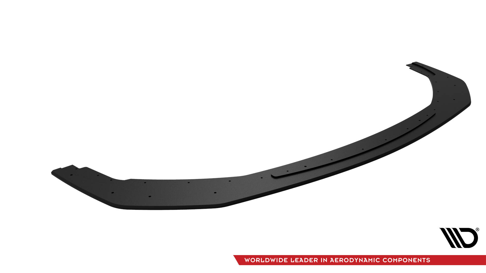 Street Pro Voorspoiler Ford Mustang GT MK7 Maxton Glanzend zwart