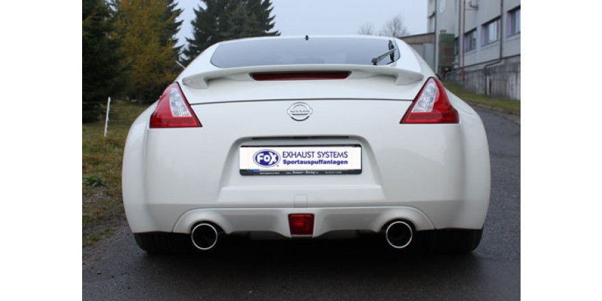 Nissan 370Z Einddemper Uitgang rechts/links - 1x100 Typ 13 recht
