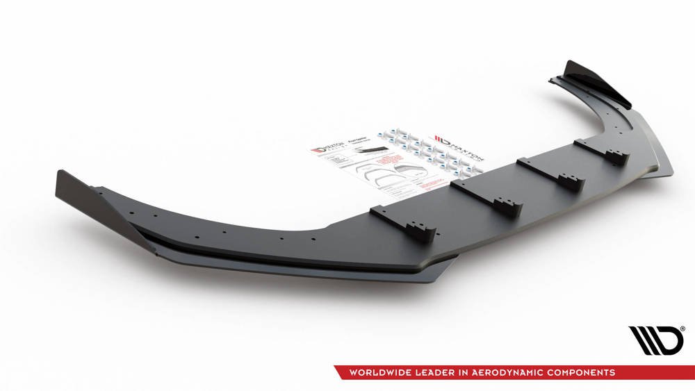 Voorspoiler met Canards Street Pro Volkswagen Golf 8 GTI / R-Line Maxton