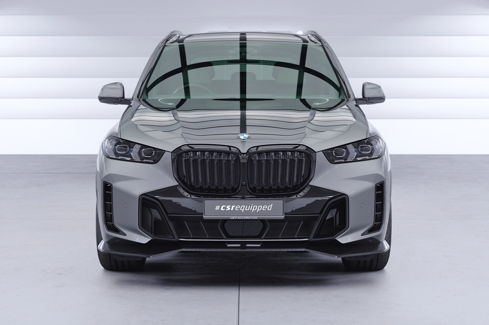 Voorspoiler BMW X5 G05 glans zwart