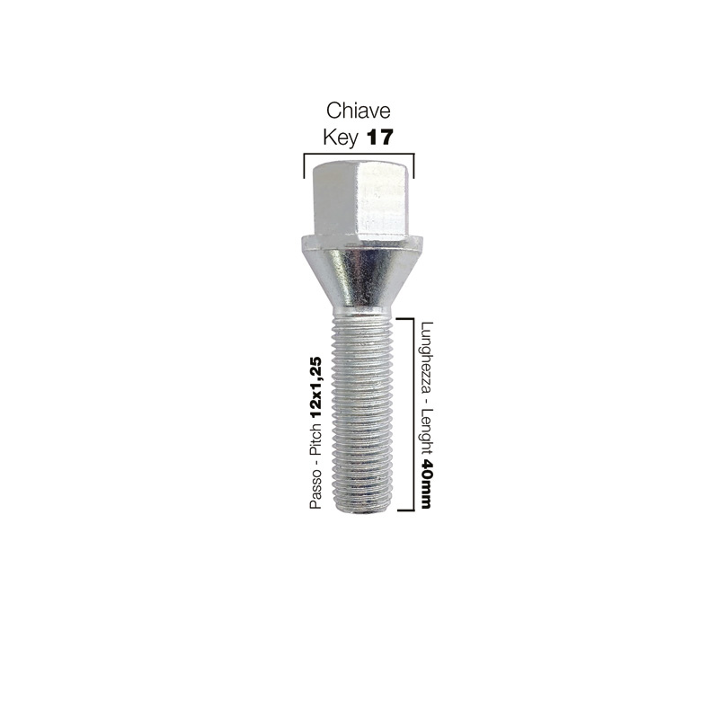 Simoni Racing Aluminium Spoorverbreder Set - 2x12mm(VA) - 2x16mm(AA) (Naaf 58,1mm) inclusief wielbouten -  Abarth, Fiat diversen