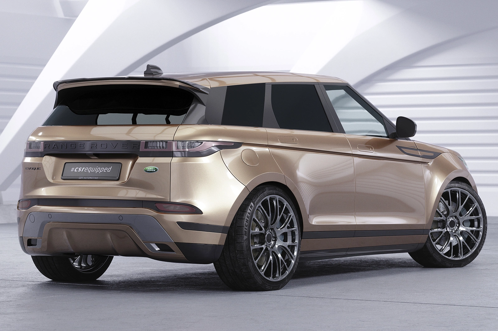 Achterspoiler Land Rover Range Rover Evoque (L551) Glans Zwart – CSR Design (2019-)