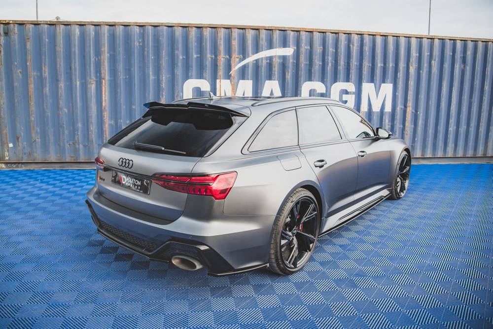 Diffuser Audi RS6 / RS7 C8 Maxton Glanzend Zwart