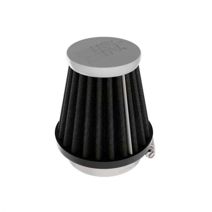 K&N Universeel Dryflow Zwart Luchtfilter Conisch 49mm aansluiting, 76mm onder, 51mm top, 76mm hoogte (RC-3122HBK)