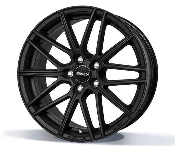 Brock B34 8,5x19 5x114,3 ET38 zwart mat gelakt (SKM) Velgen