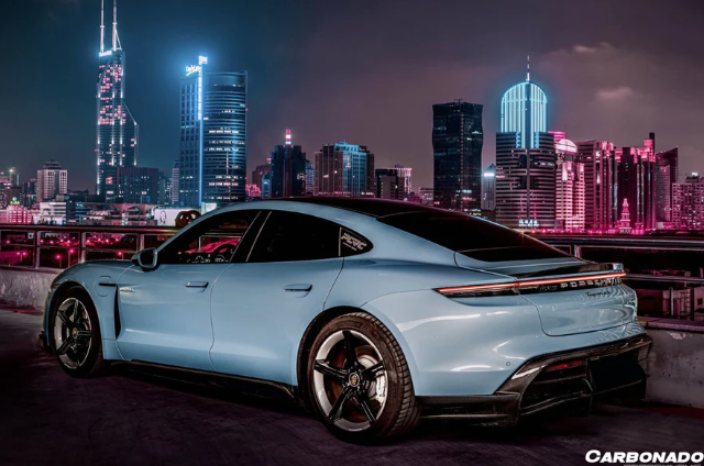Porsche Taycan Spoiler OD Style Carbon 2019-2022