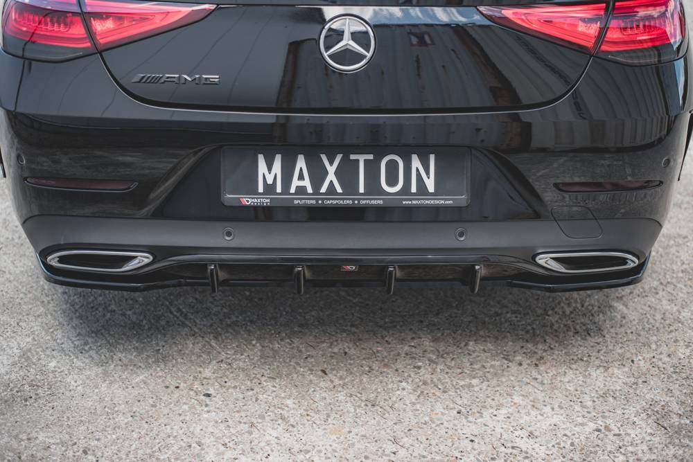 Diffuser Mercedes AMG CLS AMG Pakket C257 Maxton Glans Zwart