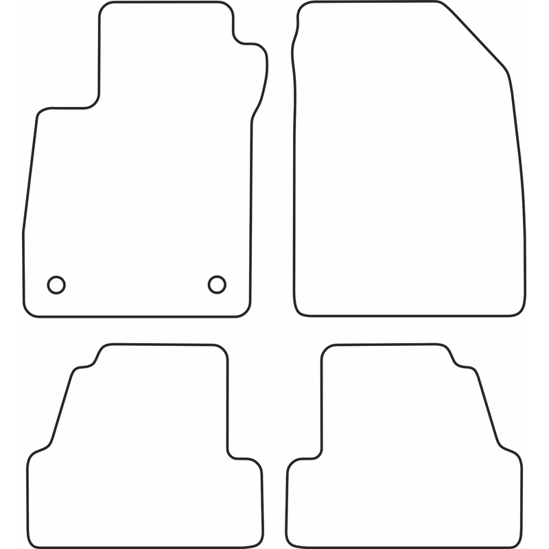Automatten  Opel Mokka 2012-