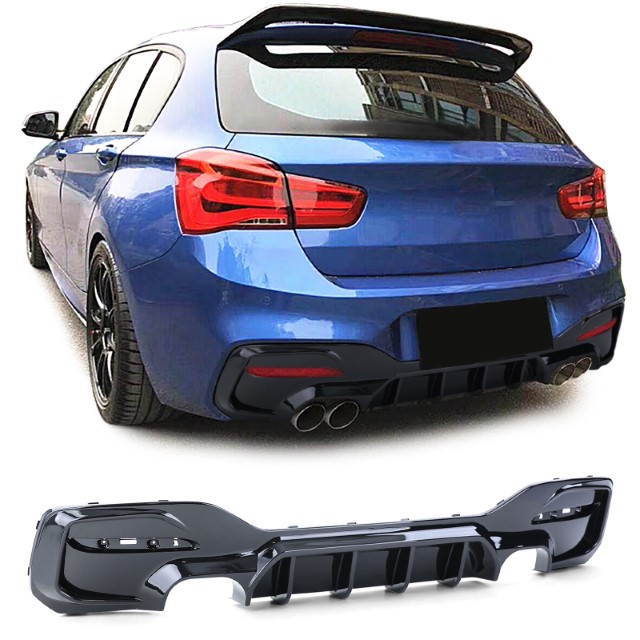Bodykit BMW 1 Serie F20 / F21 Facelift M-Pakket Glans Zwart