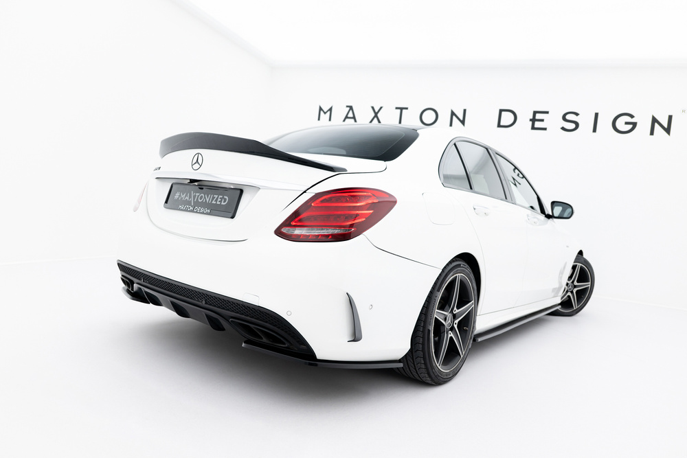 Achterzij Spoilers Mercedes-Benz C AMG-Line Sedan W205 Maxton