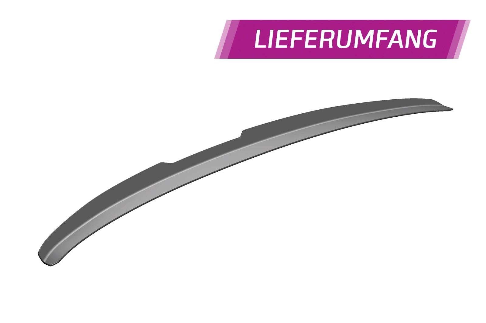 Achterspoiler Audi A1 GB – Glans Zwart (2018–)