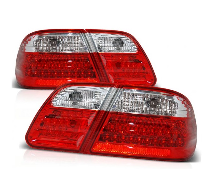 Luces traseras LED Mercedes E-Class W210 rojo
