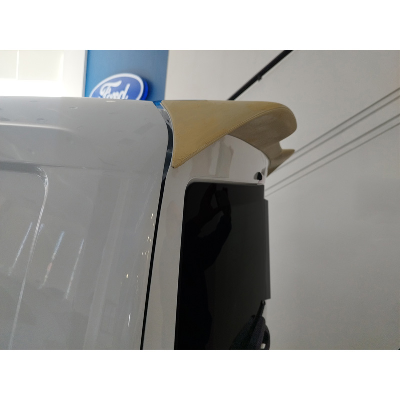 Dakspoiler  Ford Transit Courier (B460) 2023- (met 2 achterdeuren) (PU)