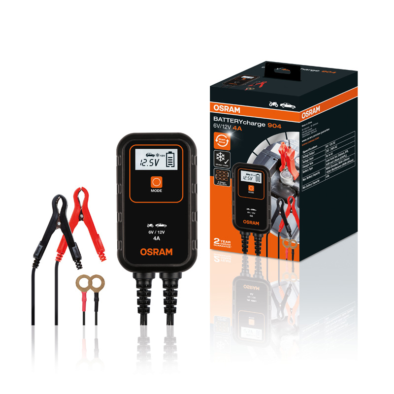 Osram BATTERYcharge 904 - Acculader - 4.0A