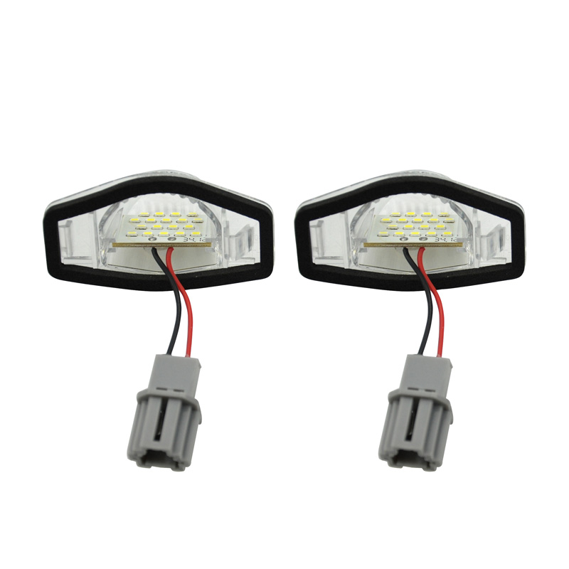Set LED Nummerplaatverlichting  Honda diverse modellen