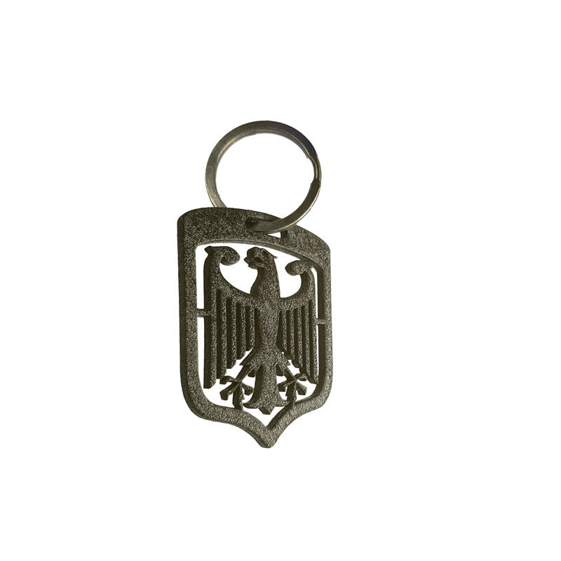 RVS sleutelhanger - 'Duitsland' (Goud)