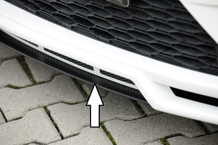 Spoilerzwaard Seat Leon F5 FR/Cupra Rieger carbon-look
