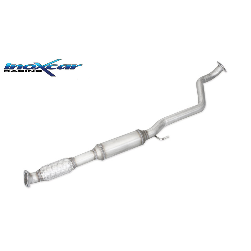 100% RVS Middendemper  Hyundai Veloster 1.6 TGDI 186pk 2011-2014 (Flex)