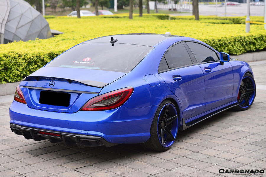 Mercedes Benz CLS350 CLS63 AMG W218 RT Style Carbon Diffuser 2011-2015