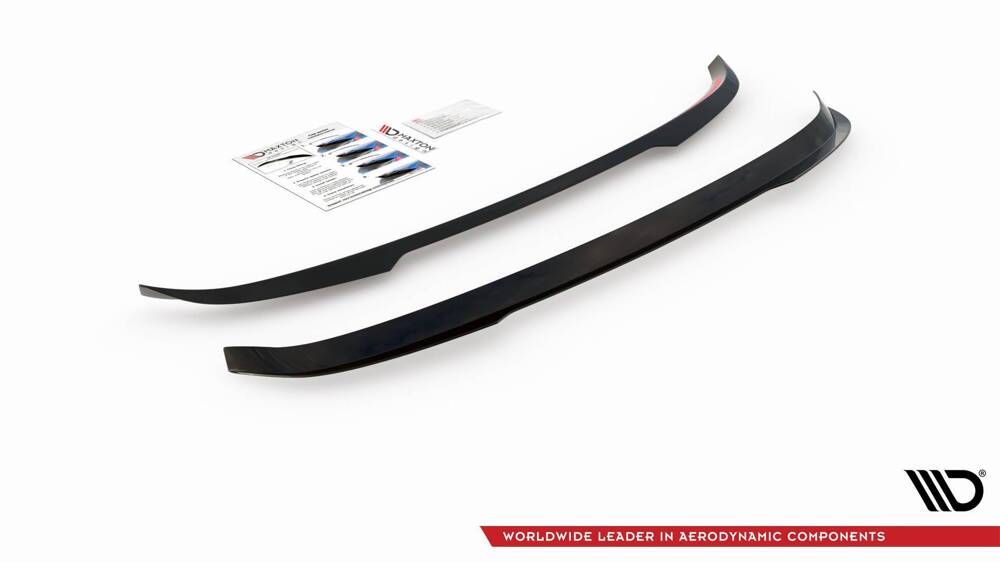 Bodykit BMW 3 M-Pack Touring G21 Maxton Glanzend zwart