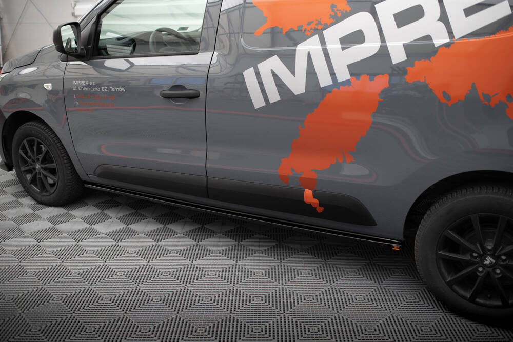 Zijskirts Renault Express Maxton Glans Zwart