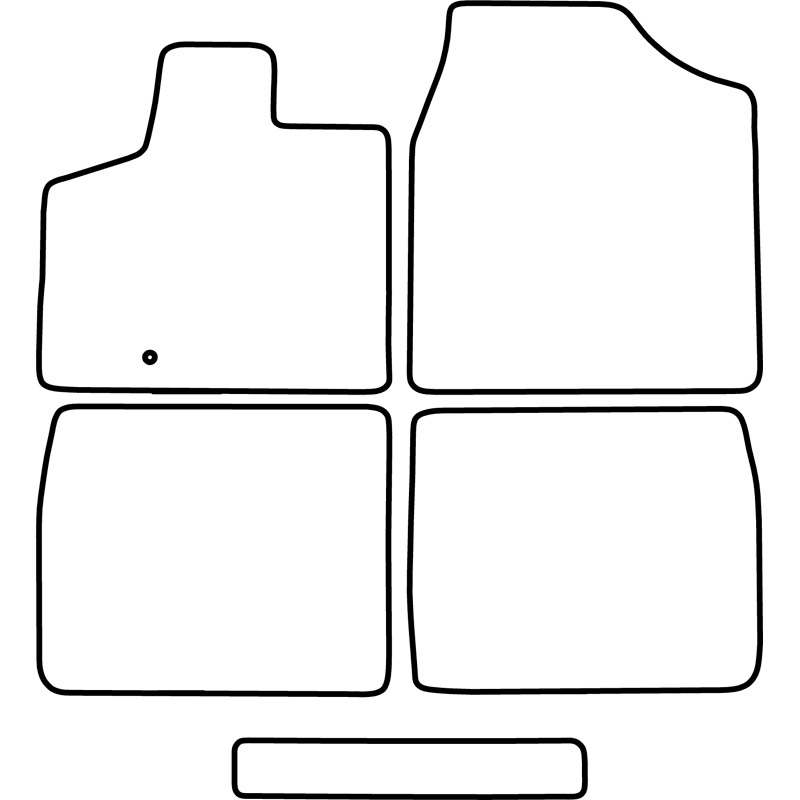 Automatten  Chrysler Grand Voyager 2009-