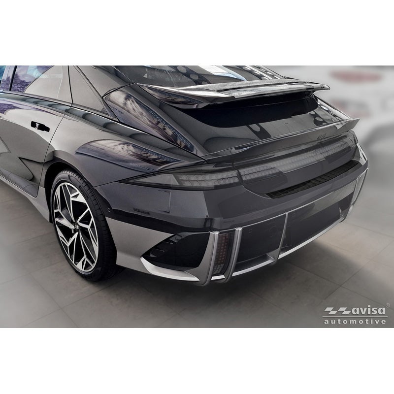 Avisa RVS Achterbumperprotector  Hyundai Ioniq 6 2022- - Zwart