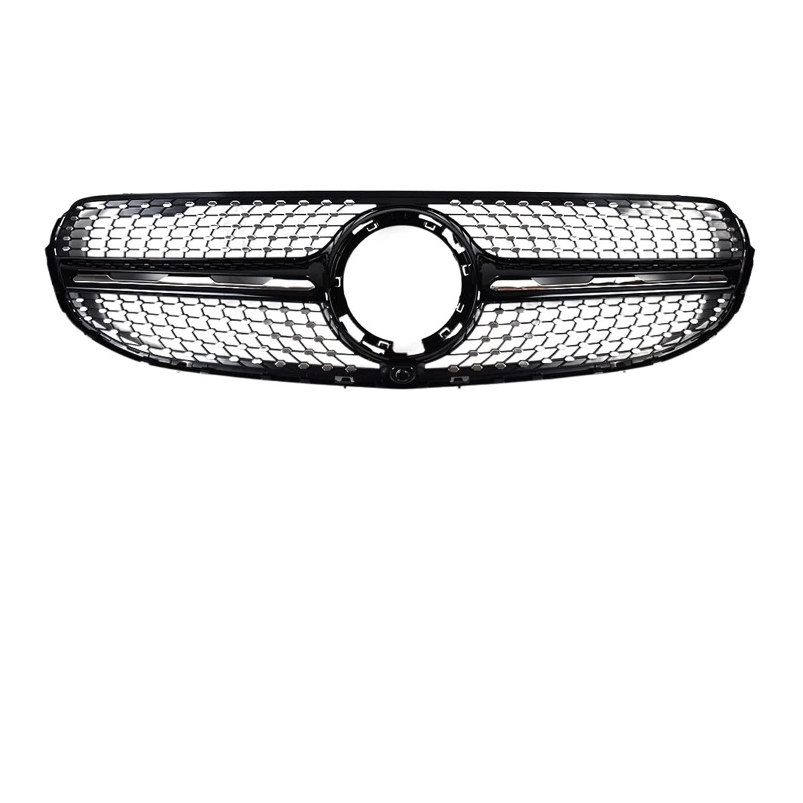 Grill Mercedes GLC X253 C253 (2019-..) Off Road Diamond Chroom Zwart