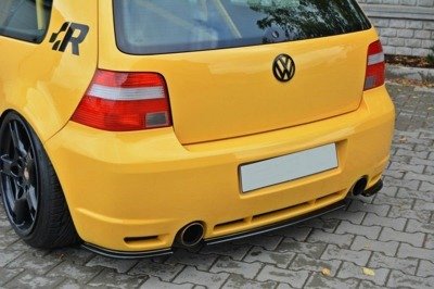 Diffuser VW Golf 4 R32 Glans Zwart