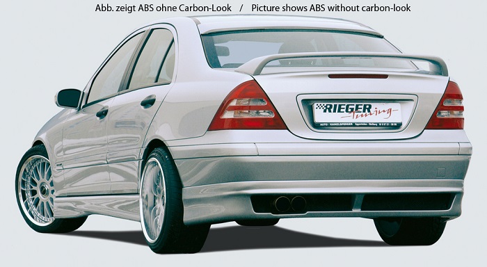 Dakraamspoiler Carbon Mercedes W203 Rieger