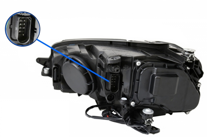 Koplampen VW Golf VII OSRAM FULL LED Chrome
