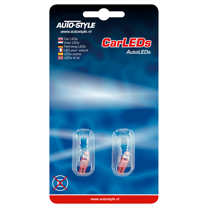 Instrumenten verlichting led rood