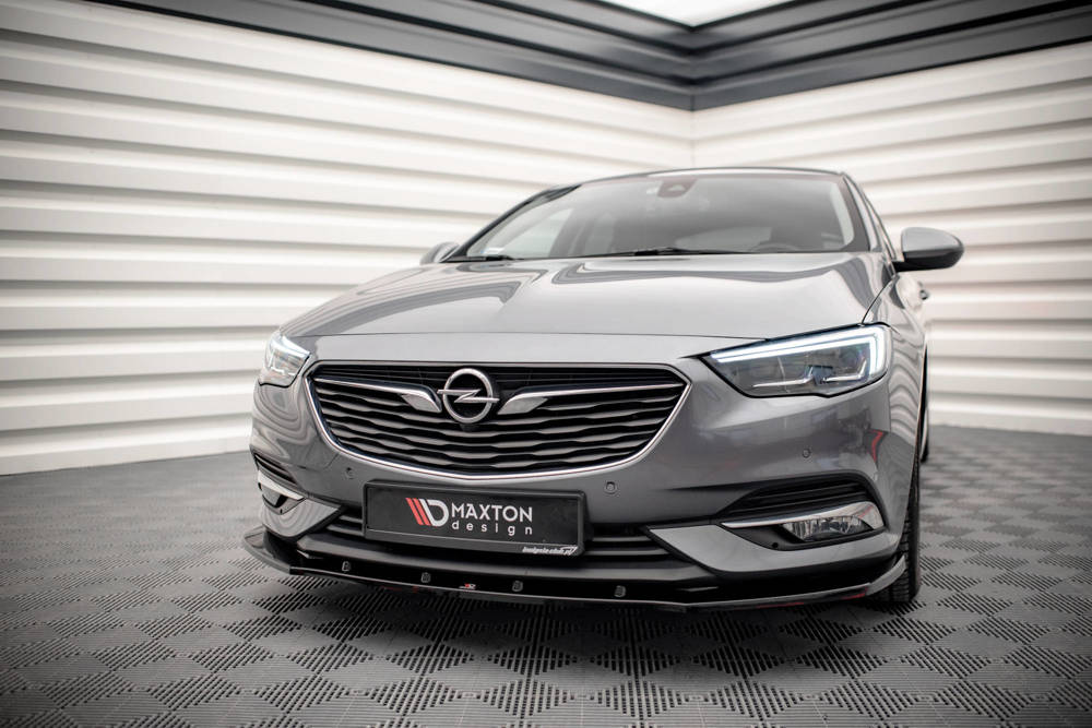 Voorspoiler V.1 Opel Insignia B Maxton Glans Zwart