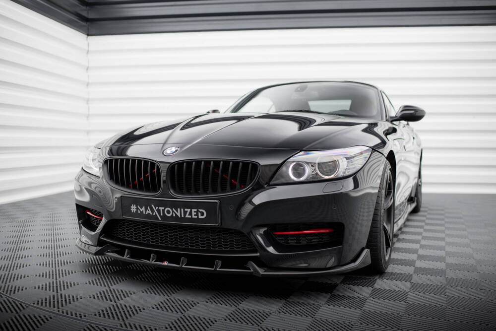 Voorspoiler BMW Z4 M Pakket E89 FL Maxton Glans Zwart