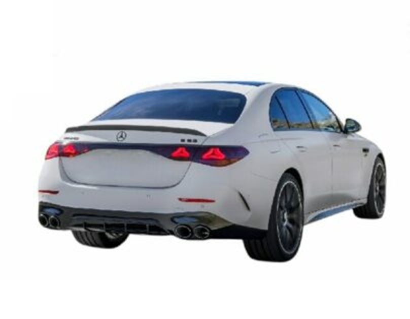 Diffuser Mercedes E W214 S214 AMG Look Zwarte Sierstukken
