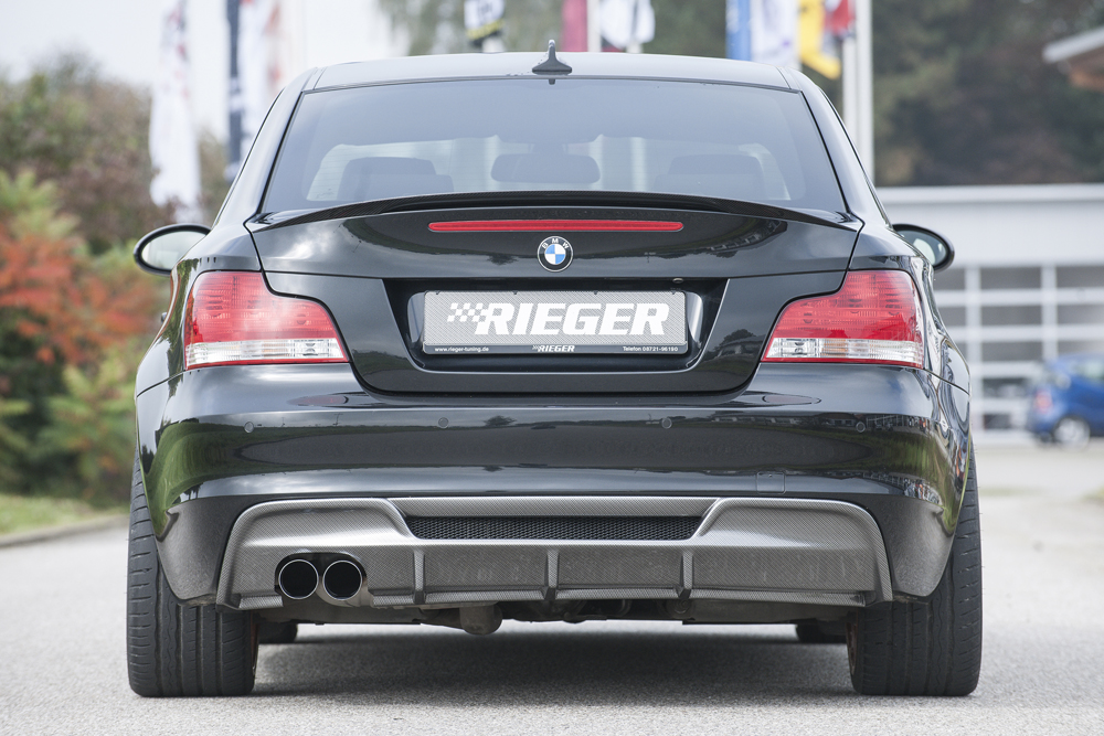 Achterdiffuser BMW 1 serie Rieger
