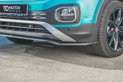 Voorspoiler VW T-Cross Glans Zwart