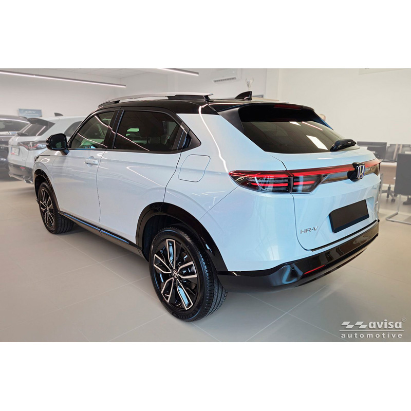 Avisa Matzwart RVS Achterbumperprotector  Honda HR-V III 2021- 'Ribs'