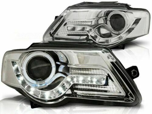 Faros VW Passat 3C 05 Devel eyes Dayline cromo