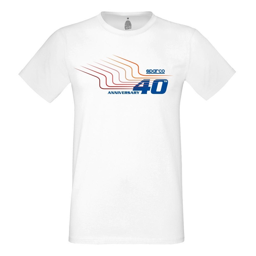 Sparco T-Shirt '40TH' White