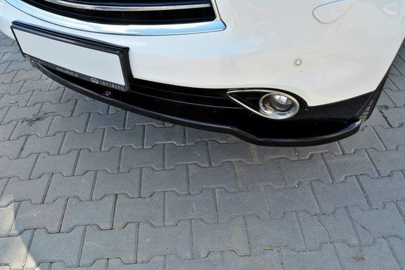 Voorspoiler Infiniti QX70 V.1 Glanzend Zwart