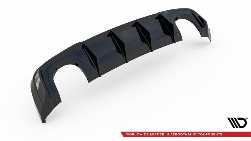 Diffuser V.2 Audi RS3 8V Sportback FL Maxton Glans Zwart