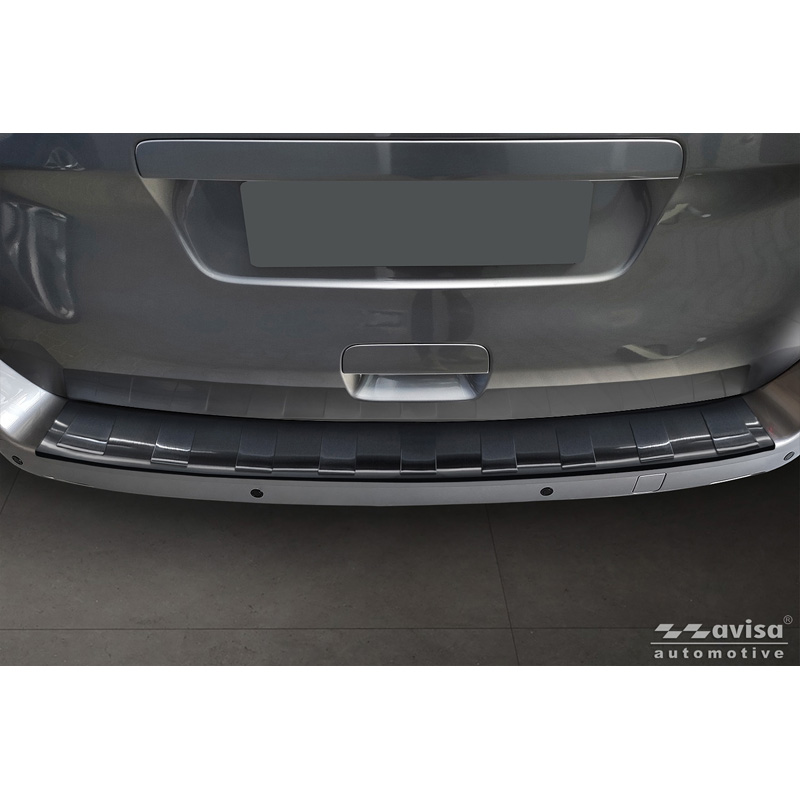 Avisa Zwart RVS Achterbumperprotector  Citroën Space Tourer & Jumpy 2016- / Peugeot Traveller & Expert 2016- / Toyota Proace Verso 2016- / Opel Vivaro & Zafira Life 2019-