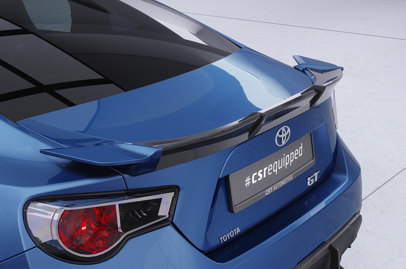 Achterspoiler Toyota GT86 glans zwart