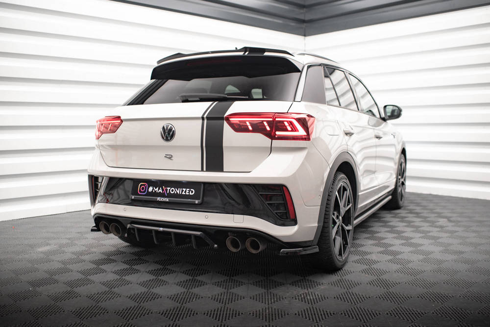 Diffuser Volkswagen T-Roc R FL Maxton Glans Zwart