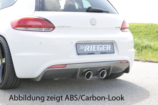 Diffusor VW Scirocco zwart glanzend Rieger