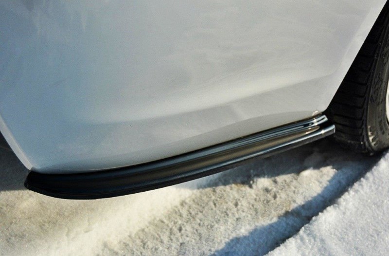 Achterzij Spoilers BMW 3 E90 MPACK Glanzend Zwart