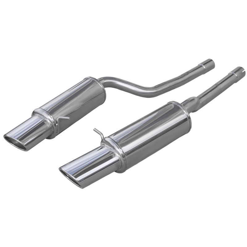 Sports Exhaust Audi RS6 double 4.2i V8 (450HP) 02-04 Left + Righ