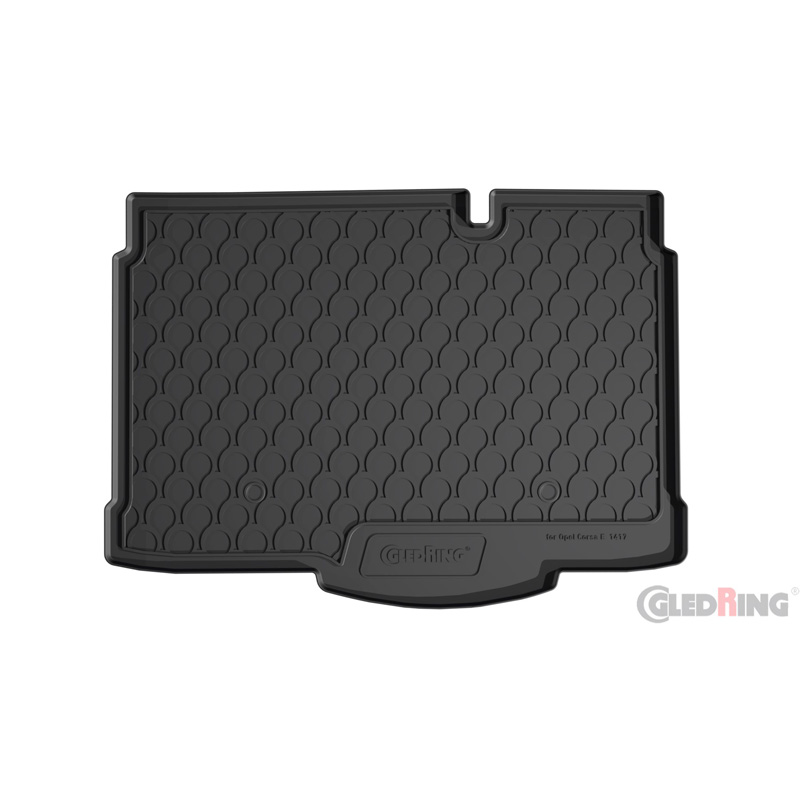 Rubbasol (Rubber) Kofferbakmat  Opel Corsa E 2014-2019 (Lage laadvloer)